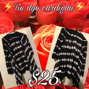 ⚡️tie dye cardigan⚡️